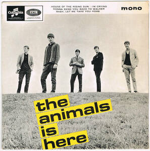 ●THE ANIMALS / THE ANIMALS IS HERE [UK 45 ORIGINAL 7inch EP]