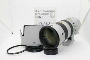 ニコン Nikon AF-S VR NIKKOR 70-200mm F2.8 G ED ライトグレー #Z2273