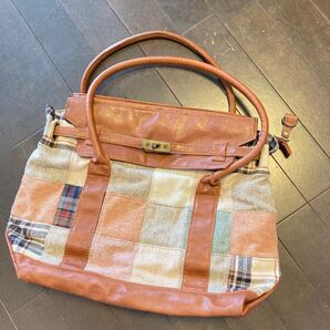 パッチワークトートバッグ