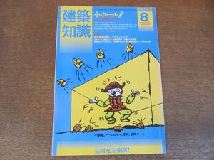 2306MK●建築知識 301/1983昭和58.8●特集:小ホール 手作り演技空間のすすめ/座談会:伊東正示×斉藤義×清水裕之/旧東村山郡役所(山形県)