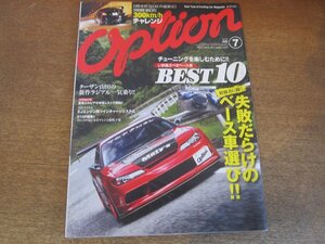 2306ND●Option オプション 2015.7●失敗だらけのベース車選び/スカイラインGT-R/スープラ/シルビア/RX-7/ランサー/インプレッサ他