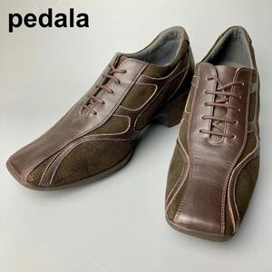 pedala ペダラ アシックス ウォーキングシューズ スニーカー メッシュ 23.5cm EEレディース B52330-75