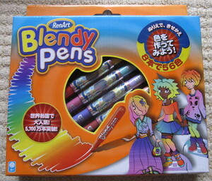 世界各国で大人気♪色を作ってみよう♪ぬりえ きせかえ お絵かき RenArt Blendy Pens ブレンディペン 8本で56色 