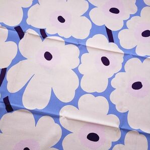 ピエニウニッコ　ブルー　ホワイト　ライトブルー　marimekko マリメッコ