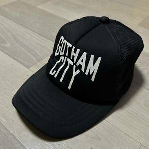 宮下貴裕　初期　本人期　ナンバーナイン　number nine 02 modern期　Gotham City 革スエード　メッシュ　Trucker hat 美品　日本製