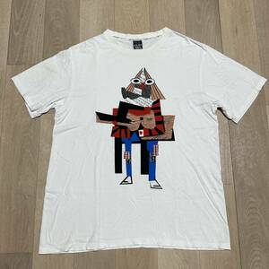 宮下貴裕　初期　本人期　ナンバーナイン number nine 08 birds期　picasso カートコバーン　ギターTee Size4 中古美品　日本製