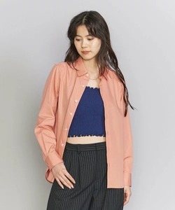 新品タグ付き BEAUTY&YOUTH UNITED ARROWS ビューティ&ユース ユナイテッドアローズ シンプル！万能！ブロードレギュラー長袖シャツ ピンク