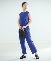 新品未使用 Demi-Luxe BEAMS(ビームス) 大人の日常に寄り添う 洗練されたミニマルなデザインのジャンプスーツ サロペット オールインワン38_画像7