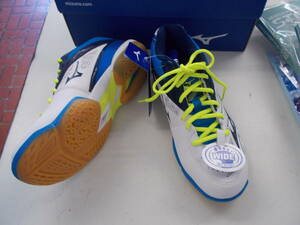  Mizuno badminton shoes ue-b fan gSS2 mid new goods (71GA171114)24.0cm