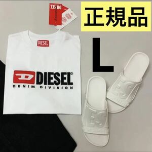 Утонченный дизайн дизель T-Rur Div Футболка White L A05033 0grai #dieselmako