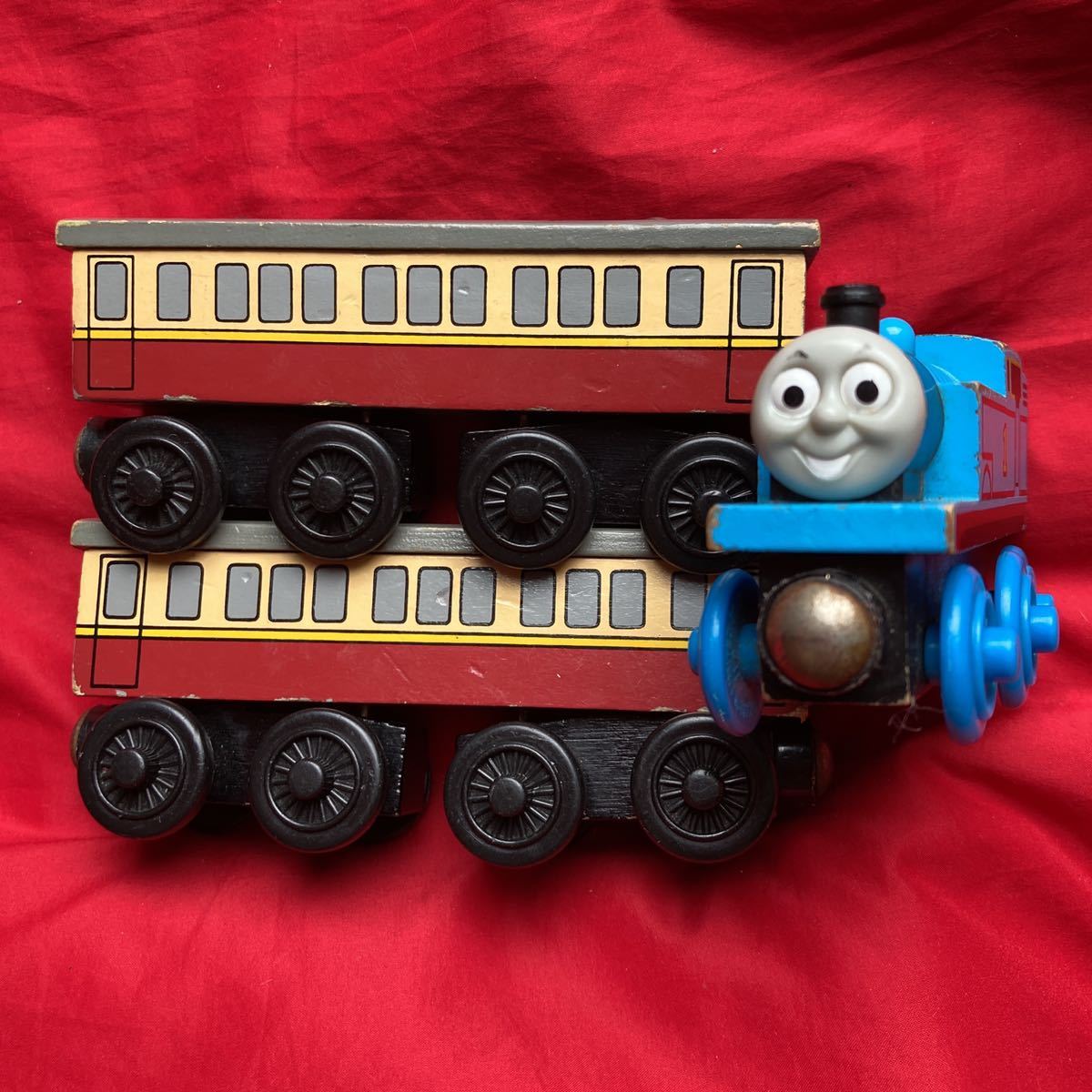 木製 トーマス マウンテントンネルとソドーベイブリッジ