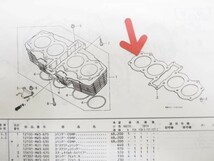 CB750/CBX750F シリンダーベース ガスケット RC42/RC17_画像3