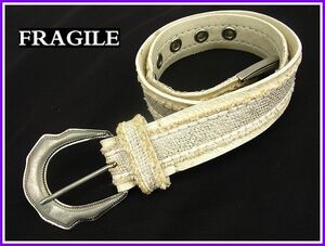 FRAGILE/ Fragile * lady's belt 