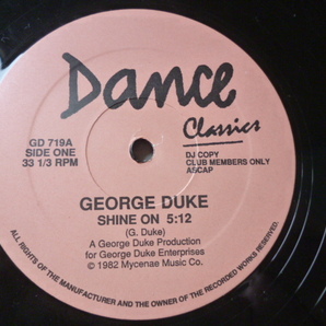 George Duke / Shine On 定番ディスコ・クラシック 12 Spunk / Get What You Want - A Friend Ain't A Friend 収録 試聴の画像1