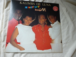 Boney M. / Kalimba De Luna - 16 Happy Songs レア 国内プロモ盤 見本盤 LP ライナー付属 名曲 Calendar Song 収録　試聴