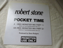 Robert Stone / Pocket Time (Red Monster Mix) レア国内プロモ 12 アッパーRAVE EUROBEAT 試聴_画像2