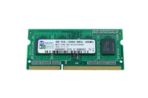 SODIMM 4GB PC3L-12800 DDR3L-1600 204PIN SO-DIMM MAC MEMOM