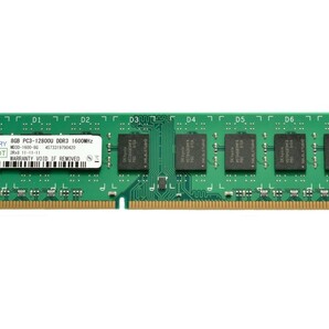 8GB PC3-12800 DDR3-1600 240pin DIMM PCメモリー 5年保証 相性保証付 番号付メール便発送の画像1