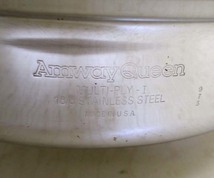 Amway Queen ステンレス 大フライパン 蓋つき 内径24cm 約2.8L アムウェイ クイーン 札幌市 北区 屯田店_画像9