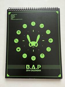 B.A.P ビエピ 公式 2014 カレンダー シーグリ 貴重 即決 ヨングク ヒムチャン ヨンジェ デヒョン ジョンオプ ZELO