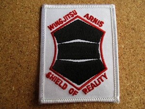 80s WINGJITSU ARNIS SHIELD OF BEAUTY 刺繍 ワッペン ビンテージ /ハーレー バイク アメリカ USA パッチ 古着 アメカジ