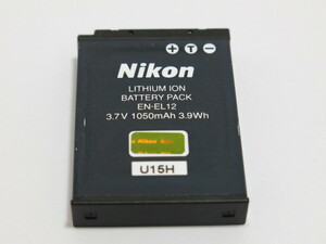 【 現状・作動未確認 】Nikon EN-EL12 バッテリー ニコン [管NI674]