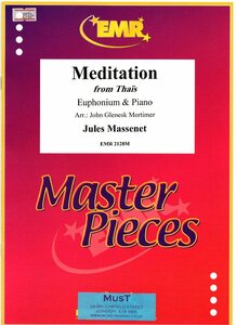 送料無料 ユーフォニアム楽譜 ジュール・マスネ：タイスの瞑想曲 J.G.モーティマー編 ユーフォニアム＆ピアノ