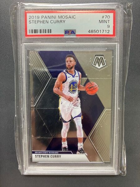 Stephen Curry ステフィン・カリー 2019 PANINI MOSAIC PSA 9