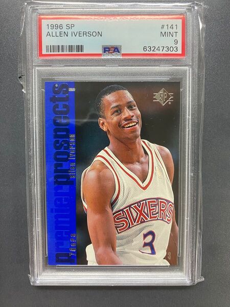 ALLEN IVERSON アレン アイバーソン 1996 SP ルーキーカード RC PSA 9