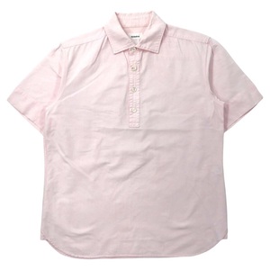 Рубашка с короткими рукавами Quadro L Белый хлопок сделан в Японии