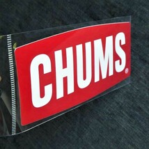 CHUMS ステッカー 2枚セット CH62-1071 新品 LOGO M 防水素材_画像3