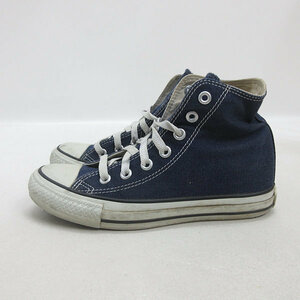 s■【23.5cm】コンバース/CONVERSE ALL STAR デニム スニーカー HI/インディゴ/LADIES/30【中古】