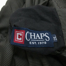 s■チャップス/CHAPS リバーシブル ダウンジャケットJKT【2L】ベージュ/黒/MENS/248【中古】_画像2