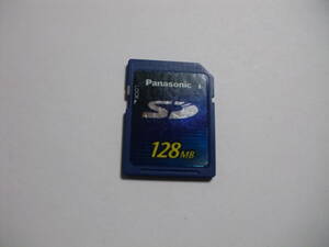 128MB　メガバイト　Panasonic　SDカード　フォーマット済み　メモリーカード