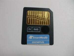 8MB　3V　OLYMPUS　スマートメディア　SMカード　フォーマット済み　メモリーカード　SMART MEDIA