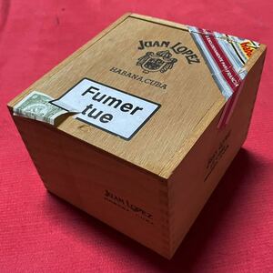 Juan Lopez cigar box limitation fan Lopez CUBA HABANOS Habana cue ba leaf volume cigar case tree box edition 