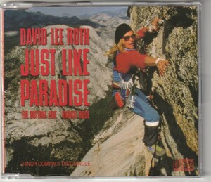 David Lee Roth　デイヴィッド・リー・ロス 　Just Like Paradise / Yankee Rose　ドイツ盤 3” CDシングル