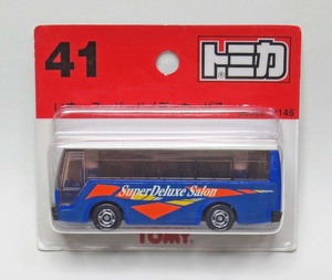 トミカ　（241）　ブリスターパッケージのバス （＃41いすゞ スーパーハイデッカーバス）