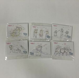 ラブライブ　サンシャイン　5周年展示会　原画スクエア缶バッジ　セット