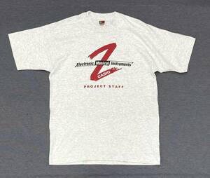 デッド 90s FRUIT OF THE LOOM カシオ Tシャツ L アッシュグレー Electronic Music Instruments Z CASIO 企業 ビンテージ