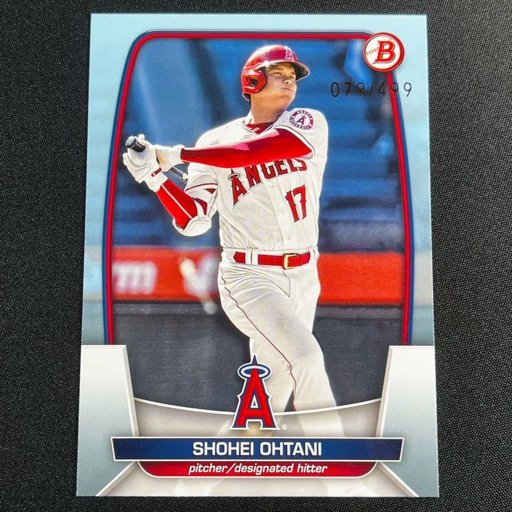 399枚限定 2023 Topps Bowman 大谷翔平 No.51 ネオングリーンパラレル