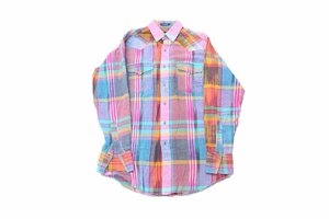 1980's～ Golden West L/S BD Cotton Check Shirts