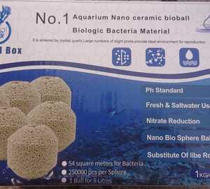 * sensational ... ability CoralBox coral box nano ceramic Vaio ball approximately 1kg go in lai block .. material 10Kg minute corresponding new goods unused including carriage 