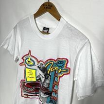 ■ 90s 90年代 USA製 ビンテージ SCREEN STARS BEST James Dean ジェームスディーン プリント シングルステッチ 半袖 Tシャツ サイズS ■_画像2