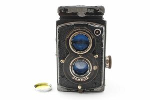 [Rank:J] Rolleiflex Carl Zeiss Jena COMPUR Tesser 7.5cm F3.1 F3.5 二眼レフ フィルムカメラ / ローライフレックス ジャンク #9653