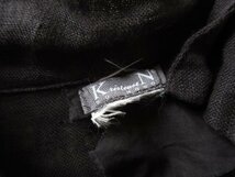 KristenseN DU NORD / クリステンセン ドゥ ノルド cotton gauze shirt dress long BLACK * ワンピース ロングシャツ_画像6