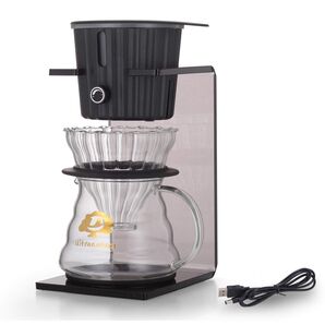 ウルトラナチュラ 水出しコーヒーメーカー 温度制御 氷不要 USBでの電源供給 食品接触テストに合格 米国特許取得済み冷却システム