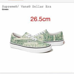 【新品】26.5cm 23ss Supreme × Vans Doller Era Green シュプリーム × バンズ ドル エラ グリーン
