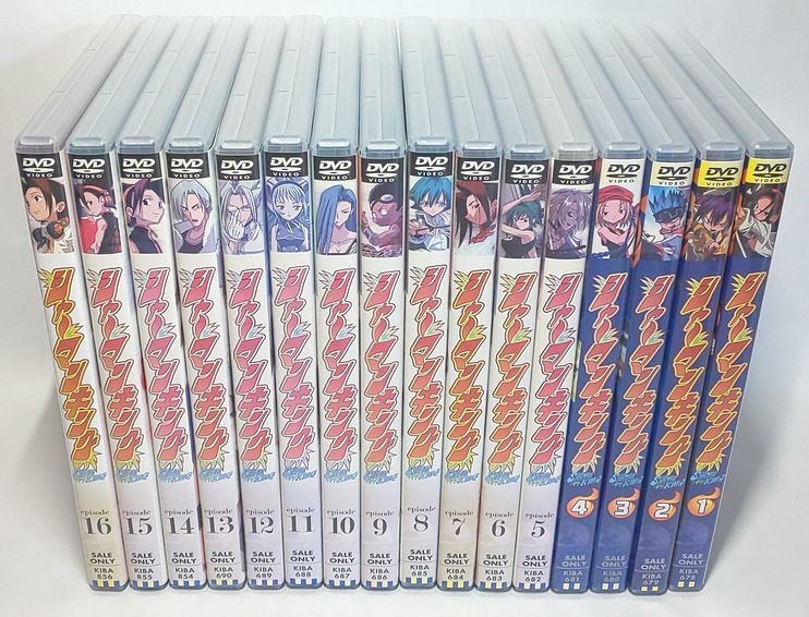 シャーマンキング SHAMAN KING DVD全13巻セット｜PayPayフリマ