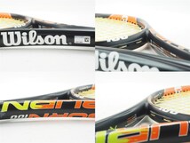 中古 テニスラケット ウィルソン バーン 100 2015年モデル (G2)WILSON BURN 100 2015_画像4